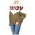 Isabel Marant Houston Fleece-Sweatshirt für Damen ECDK Braun - Ansicht 4