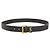 Saint Laurent Cintura Monogram da uomo Nero - vista 3