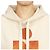 Isabel Marant Mansell Fleece-Kapuzenpullover für Damen ECBE Weiß - Ansicht 7