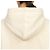 Isabel Marant Mansell Fleece-Kapuzenpullover für Damen ECBE Weiß - Ansicht 8
