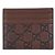Gucci GG Emblem Card Case Brown