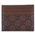 Gucci GG Emblem Card Case Brown - view 5