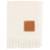 Loewe Sciarpa con patch logo in lana e mohair Bianco  - vista 5