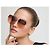 Etro Sonnenbrille Unisex Mode Oversized Luxus Metall Mehrfarben - Ansicht 3