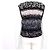 Chanel Chaleco de tweed para mujer con botón CC Rosa - vista 4
