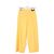 Hermès Pantalones de algodón detallados para mujer - Temporada Naranja