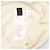 Louis Vuitton Camiseta de malha com decote em V, mistura de algodão marfim Branco - vista 8