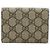 Gucci Portacarte GG Marmont Beige Marrone - vista 3