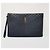 Saint Laurent Clutch Monogram Matelassé Large Nero - vista 2