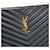 Saint Laurent Clutch Monogram Matelassé Large Nero - vista 3
