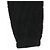 Fendi Pantaloni della tuta in cotone ricamati da uomo Nero - vista 3