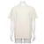 Louis Vuitton T-shirt a maniche corte da uomo in cotone con monogramma ricamato bianco