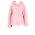 Louis Vuitton Abrigo corto con capucha de shearling para mujer Rosa