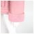 Louis Vuitton Abrigo corto con capucha de shearling para mujer Rosa - vista 3
