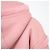 Louis Vuitton Abrigo corto con capucha de shearling para mujer Rosa - vista 5