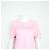 Chanel Short Sleeve T-Shirt Season mit kristallbesetztem Logo Pink - Ansicht 2