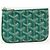 Goyard Pochette Sena Nano Green stamp - vista 4