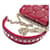 Valentino Borsa a tracolla Rockstud Candy Mini Rosso  - vista 5