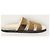 Hermès Sandali Cipree in shearling e scamosciato marrone dorato, pelle di capra - vista 2