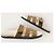 Hermès Sandali Cipree in shearling e scamosciato marrone dorato, pelle di capra - vista 5