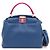 Borsa Tote e Borsa a Spalla Fendi Peekaboo Mini Blu