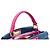 Borsa Tote e Borsa a Spalla Fendi Peekaboo Mini Blu - vista 4
