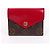 Louis Vuitton Cartera Zoe Fuchsia Cartera Compacta Rosa - vista 2