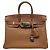 Hermès Borsa a tracolla Birkin in pelle Togo con finiture Oro e Argento D'oro