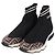 Fendi High-Top-Sneaker in Schwarz mit FF-Muster