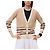 Hermès Langarm-Cardigan für Damen Braun - Ansicht 5