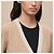 Hermès Langarm-Cardigan für Damen Braun - Ansicht 7