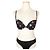 Emporio Armani Bikini mit Multi-Dot-Logo Mehrfarben