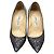 Jimmy Choo ROMY Glitter High Heel Pumps Schwarz