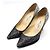 Jimmy Choo ROMY Glitter High Heel Pumps Schwarz - Ansicht 2
