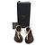 Giuseppe Zanotti Sandali da donna ROCK con cinturini in cristalli multicolore Marrone - vista 2