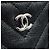 Chanel Clutch Chevron in Caviar Large Nero - vista 6