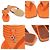 Loro Piana Sandali infradito da donna Carrot Juice Strightly Arancione - vista 6