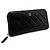 Chanel Portafoglio lungo con zip Caviar Gold Nero - vista 2