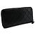Chanel Portafoglio lungo con zip Caviar Gold Nero - vista 3