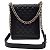 Boy Chanel Borsa con patta verticale in caviar Nero - vista 3