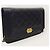 Chanel Borsa a tracolla Boy WOC in agnello nero e oro - vista 3