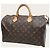 Louis Vuitton Monogram Canvas Speedy Tote Bag Braun - Ansicht 2