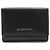 Givenchy Portafoglio Pandora in pelle nera con logo argento Nero