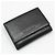 Givenchy Portafoglio Pandora in pelle nera con logo argento Nero - vista 3