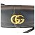 Gucci Kleine Ally Schultertasche oder Crossbody-Tasche Schwarz - Ansicht 6