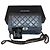 Chanel Clutch Boy WOC in agnello Navy Black con catena Mini Crossbody Blu