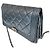 Chanel Clutch Boy WOC in agnello Navy Black con catena Mini Crossbody Blu - vista 4
