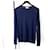 Moncler Langarm Strick Navy Blau  - Ansicht 2
