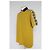 Gucci Poloshirt aus Baumwolle mit GG-Streifendetail Golden - Ansicht 4