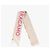 Salvatore Ferragamo Sciarpa skinny in seta Gaia Print Bianco - vista 5